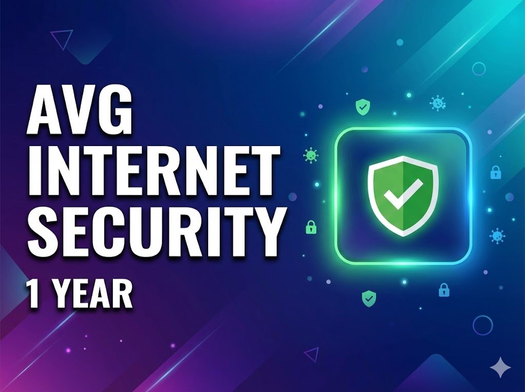 AVG Internet Security – 1 Year Official Subscription (Email Activation)